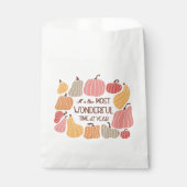 Sachets En Papier Citation d'automne Boho (Devant)