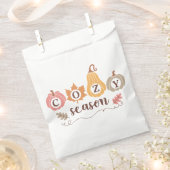 Sachets En Papier Citation d'automne Boho (Coupé)