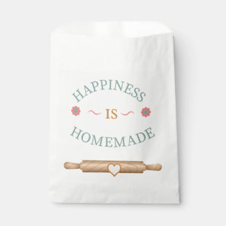 Sachets En Papier Citation de cuisson de bonheur mignon fait maison
