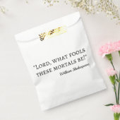 Sachets En Papier Citation de Shakespeare - Mal Mortels I (Scellé)