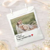 Sachets En Papier Citation romantique branchée | Valentines (Coupé)