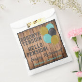 Sachets En Papier Citation Rustique De Retraite Et Ballons (Scellé)