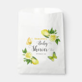 Sachets En Papier Citron Baby shower Cute Citrus Fête Personnalisée (Devant)