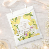 Sachets En Papier Citron blanc (Coupé)