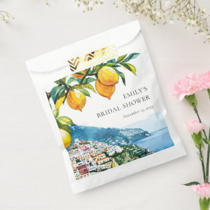 Sachets En Papier Citron Citrus Amalfi Coast Fête des mariées