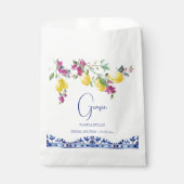 Sachets En Papier Citrons italiens bougainvilliers agrumes douche de (Devant)