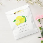 Sachets En Papier Citrons Mariage d'aquarelle de fruits jaunes (Scellé)