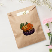 Sachets En Papier Citrouille Cupcake (Scellé)