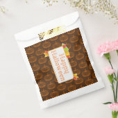 Sachets En Papier Citrouille d'Halloween esquissé (Scellé)