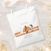 Sachets En Papier Citrouille Penguin Funny Halloween (Coupé)