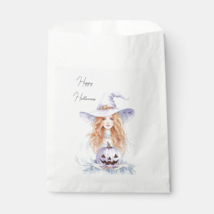 Sachets En Papier Citrouille rousse lavande violet Halloween
