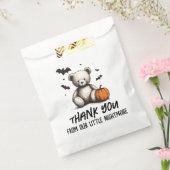 Sachets En Papier Citrouille Teddy Baby shower (Scellé)