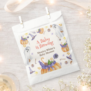 Sachets En Papier Citrouilles de bonbons fantômes Halloween Bébé Fai