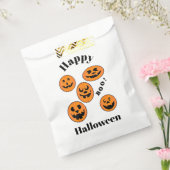 Sachets En Papier Citrouilles d'Halloween (Scellé)