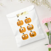 Sachets En Papier Citrouilles d'Halloween (Scellé)