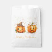 Sachets En Papier Citrouilles et étoiles super mignons Halloween heu (Devant)