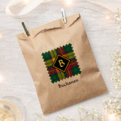 Sachets En Papier Clan Buchanan Tartan (Coupé)
