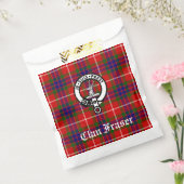 Sachets En Papier Clan Fraser Crest Badge et Tartan personnalisable (Scellé)
