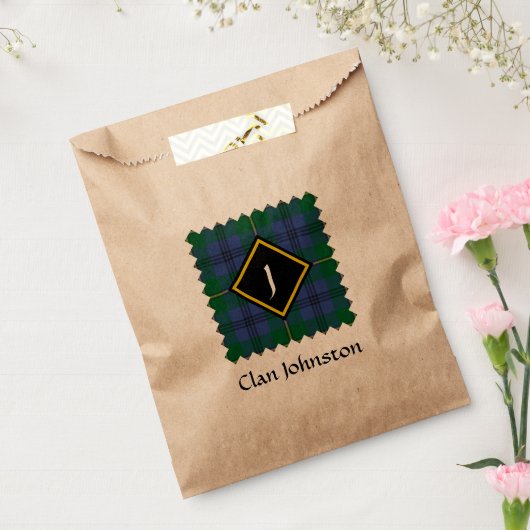 Sachets En Papier Clan Johnston Tartan Favoriser le sac (Scellé)