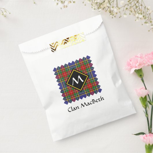 Sachets En Papier Clan MacBeth Tartan Favor Bag (Scellé)