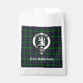 Sachets En Papier Clan Sutherland Crest & Tartan (Devant)