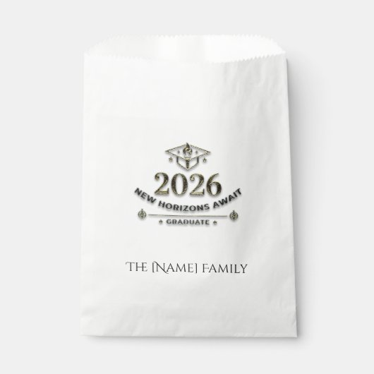 Sachets En Papier Class of 2026 / Bolsas de Recuerdo (Devant)