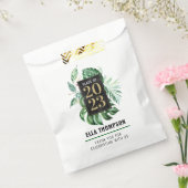 Sachets En Papier Classe de feuilles tropicales de 2021 | MERCI (Scellé)