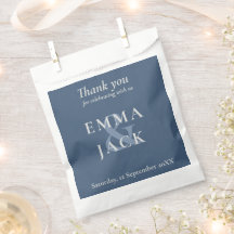 Classic Blue Elegant Serif Font ampersand moderne