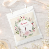 Sachets En Papier Classic rose Pierre le lapin Floral Anniversaire (Coupé)