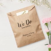 Sachets En Papier Classic We Do Lookies Mariage nuptial personnalisé (Scellé)