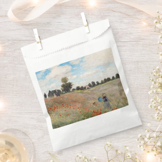 Sachets En Papier Claude Monet - Champ de pavot (Coupé)