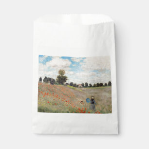 Sachets En Papier Claude Monet - Champ de pavot