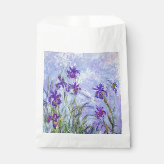 Sachets En Papier Claude Monet - Lilac Irises / Iris Mauves (Devant)