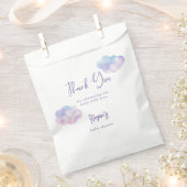 Sachets En Papier Cloud Neuf Thème Fille Baby shower (Coupé)