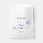 Sachets En Papier Cloud Nine Fille 9e anniversaire (Devant)