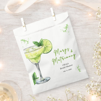 Sachets En Papier Cocktail Margs and Matrimony Bridal Shower