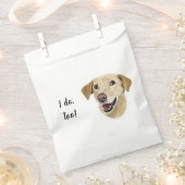 Sachets En Papier Cocktail personnalisé chien Napkin (Coupé)