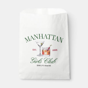 Sachets En Papier Cocktails Classy Green & Red Girl's Club