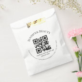 Sachets En Papier code qr minimal moderne petite entreprise (Scellé)