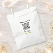Sachets En Papier Code QR minimal simple ajouter un logo nom de code (Coupé)