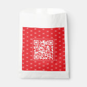Sachets En Papier Code QR personnalisable avec votre logo ou image e (Devant)