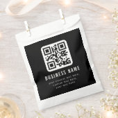 Sachets En Papier Code QR personnalisable & Conception de texte modi (Coupé)