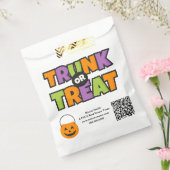 Sachets En Papier Code QR Trunk Treat Événement Entreprise Soirée d' (Scellé)