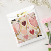 Sachets En Papier Coeurs d'amour (Scellé)
