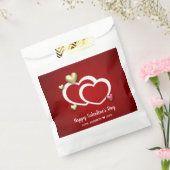 Sachets En Papier Coeurs de la Saint Valentin Rouge moderne (Scellé)