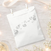 Sachets En Papier Cœurs de verre (Coupé)