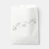 Sachets En Papier Cœurs de verre (Devant)