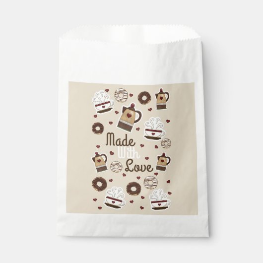 Sachets En Papier Coffee Pot and Cup (Devant)