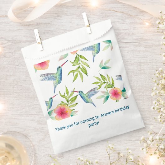 Sachets En Papier Colibri (Coupé)