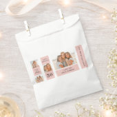 Sachets En Papier Collage photos amies | Joyeux cadeau d'anniversair (Coupé)